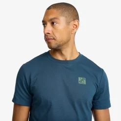 Easy Graphic Logo T-shirt Slim Fit Herren Moonlit Ocean