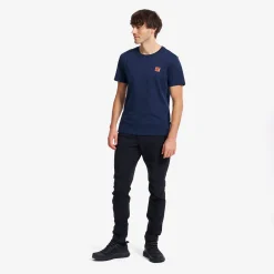 Easy Graphic Logo T-shirt Slim Fit Herren Deep Navy