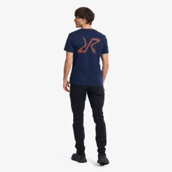 Easy Graphic Logo T-shirt Slim Fit Herren Deep Navy