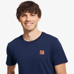 Easy Graphic Logo T-shirt Slim Fit Herren Deep Navy