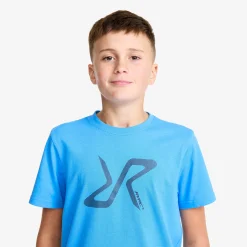 Easy Graphic Logo T-shirt Teens Azure Blue