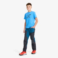 Easy Graphic Logo T-shirt Teens Azure Blue