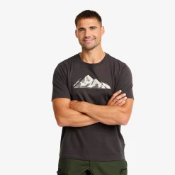 Easy Graphic Mount Lines T-shirt Herren Anthracite