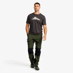 Easy Graphic Mount Lines T-shirt Herren Anthracite