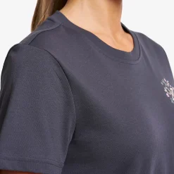 Easy Graphic T-shirt Damen Anthracite