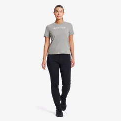 Easy Graphic T-shirt Damen Shadow