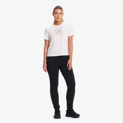 Easy Graphic T-shirt Damen Tofu
