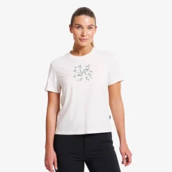Easy Graphic T-shirt Damen Tofu