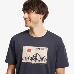 Easy Graphic T-shirt Herren Anthracite
