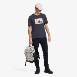 Easy Graphic T-shirt Herren Anthracite