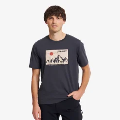 Easy Graphic T-shirt Herren Anthracite
