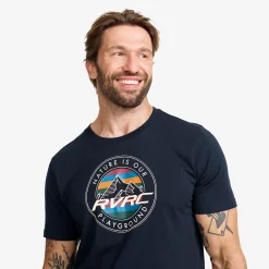 Easy Graphic T-shirt Herren Deep Navy