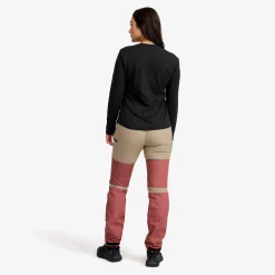 Easy Long-sleeved T-shirt Damen Black