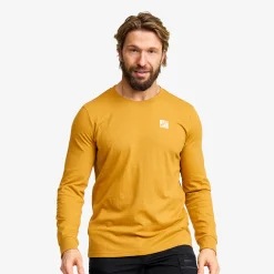 Easy Long-sleeved T-shirt Herren Harvest Gold