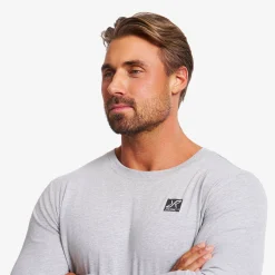Easy Long-sleeved T-shirt Herren Grey Melange