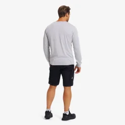 Easy Long-sleeved T-shirt Herren Grey Melange