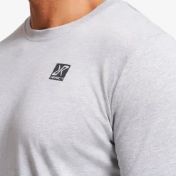 Easy Long-sleeved T-shirt Herren Grey Melange