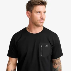 Easy Pocket T-shirt Herren Black