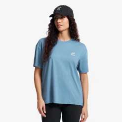 Easy Relaxed T-shirt Damen Captain's Blue