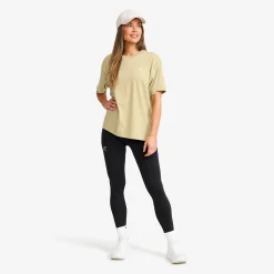 Easy Relaxed T-shirt Damen Eucalyptus