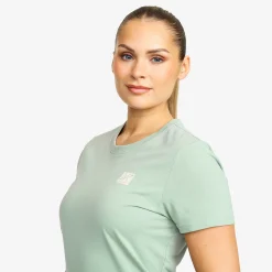 Easy Slim Fit T-shirt Damen Iceberg Green