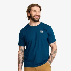 Easy T-shirt Herren Blue Opal