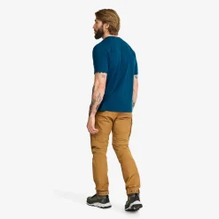 Easy T-shirt Herren Blue Opal