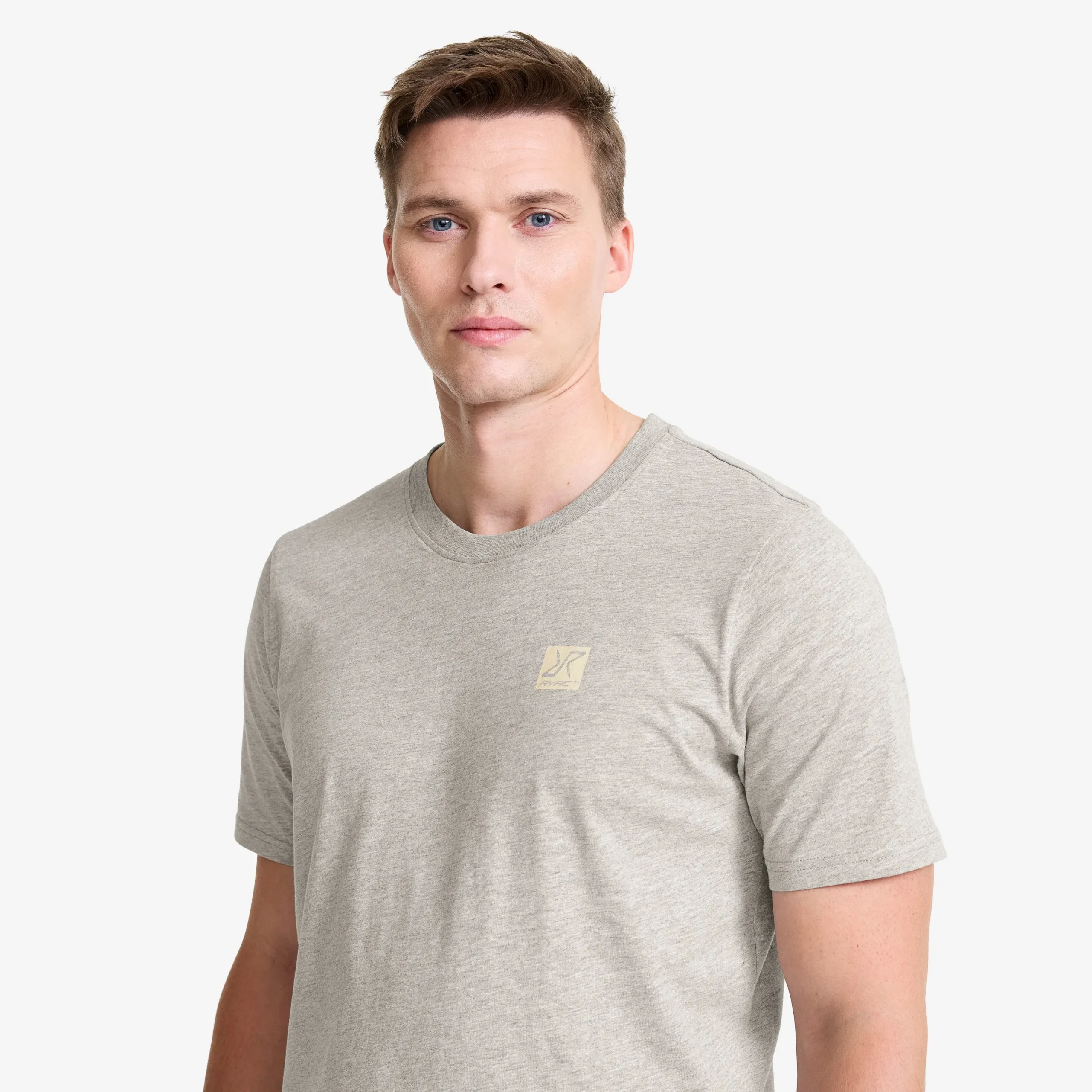 Easy T-shirt Herren Grey Melange