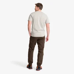 Easy T-shirt Herren Grey Melange