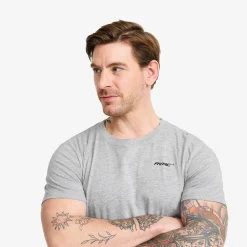 Easy T-shirt Slim Fit Herren Grey Melange
