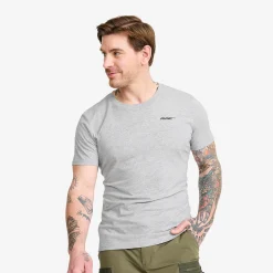 Easy T-shirt Slim Fit Herren Grey Melange