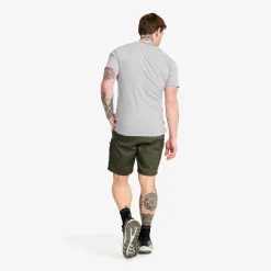 Easy T-shirt Slim Fit Herren Grey Melange