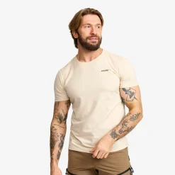 Easy T-shirt Slim Fit Herren Oatmeal