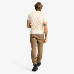 Easy T-shirt Slim Fit Herren Oatmeal