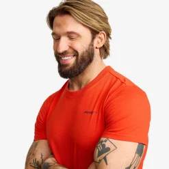 Easy T-shirt Slim Fit Herren Pureed Pumpkin