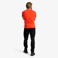 Easy T-shirt Slim Fit Herren Pureed Pumpkin