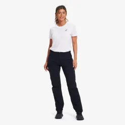 Edge High-waist Stretch Pants Damen Black