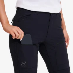 Edge High-waist Stretch Pants Damen Black
