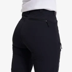 Edge High-waist Stretch Pants Damen Black