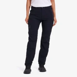 Edge High-waist Stretch Pants Damen Black