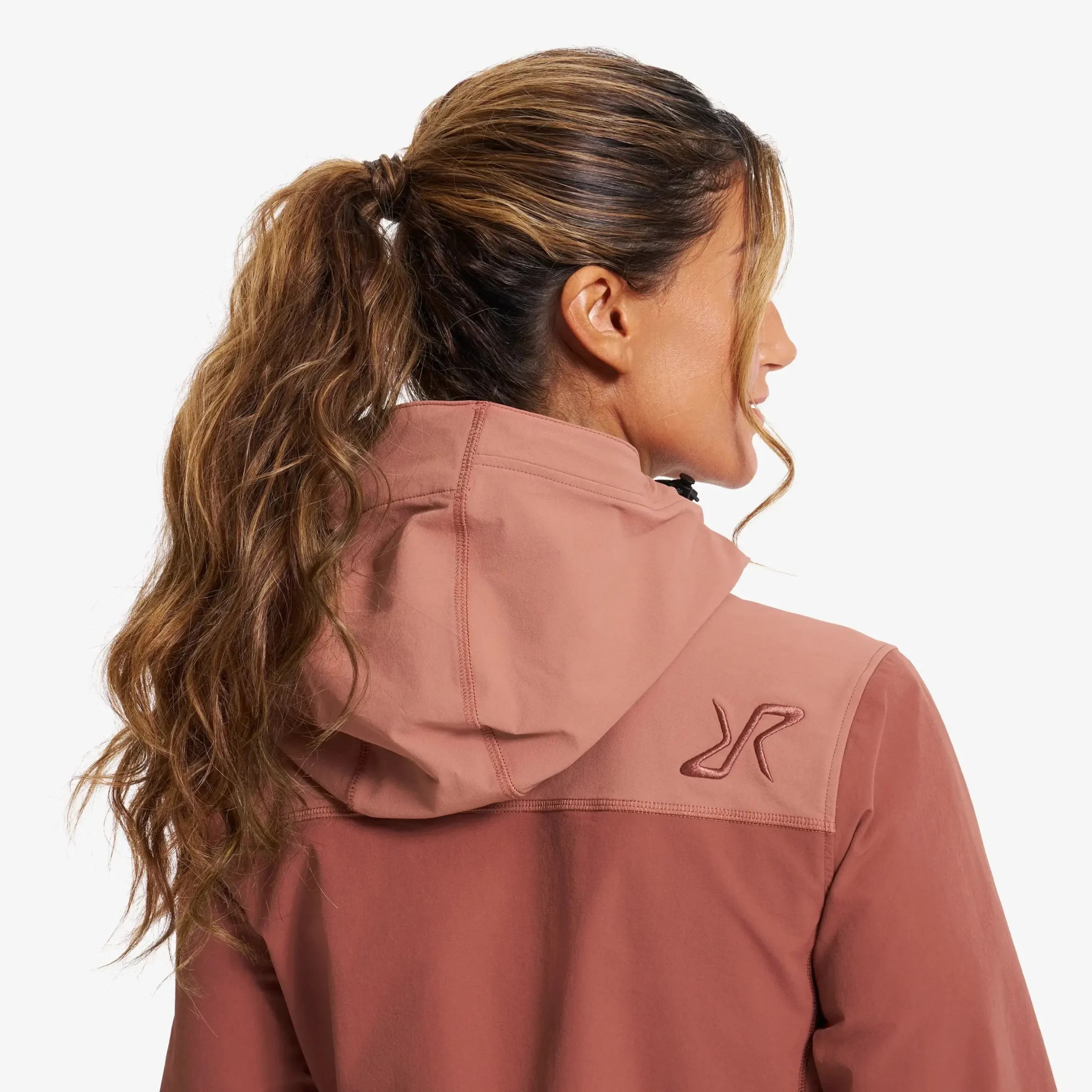 Edge Stretch Jacket Damen Cedar Wood/Pink Mahogany
