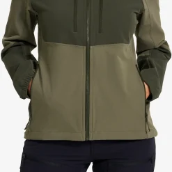 Edge Stretch Jacket Damen Forest Night/Kalamata