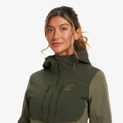 Edge Stretch Jacket Damen Forest Night/Kalamata