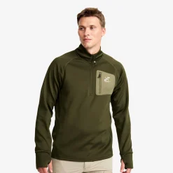 Evolution Half-zip Stretch Fleece Herren Forest Night