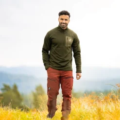 Evolution Half-zip Stretch Fleece Herren Forest Night