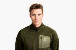 Evolution Half-zip Stretch Fleece Herren Forest Night