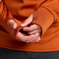 Evolution Half-zip Stretch Fleece Herren Terracotta Brown
