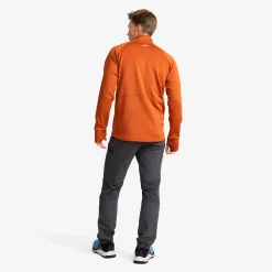 Evolution Half-zip Stretch Fleece Herren Terracotta Brown