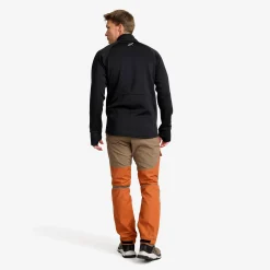 Evolution Half-zip Stretch Fleece Herren Black