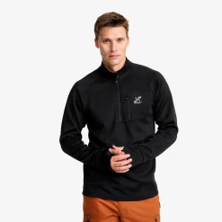 Evolution Half-zip Stretch Fleece Herren Black